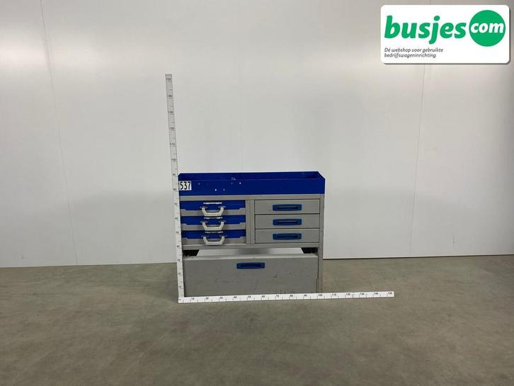 Sortimo staal alu gebruikte bedrijfswagen inrichting (nr 253, Auto diversen, Overige Auto diversen, Ophalen of Verzenden