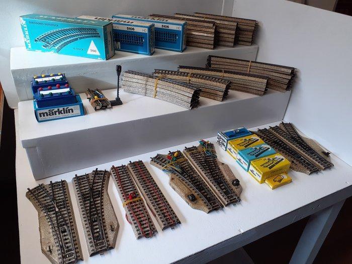 Märklin H0 - 5100/5200 serie+ toebehoren - Modeltreinsporen, Hobby en Vrije tijd, Modeltreinen | H0