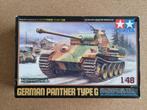 Tamiya 32520 Panther Type G 1:48, Hobby en Vrije tijd, Modelbouw | Auto's en Voertuigen, Verzenden, Nieuw, Tamiya