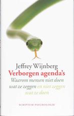 Verborgen Agendas 9789055945603 Jeffrey Wijnberg, Boeken, Psychologie, Gelezen, Jeffrey Wijnberg, Verzenden
