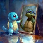 David Law (1967) / L.A French (1992) - Magic Mirror IV, Antiek en Kunst