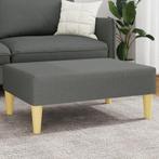 Voetenbank Grijs 77cm - Retourdeal - 35% Korting!, Huis en Inrichting, Banken | Voetenbanken en Poefen, 50 tot 75 cm, Nieuw, Ophalen of Verzenden