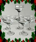 Leerdam - Willem Heesen - Champagneglas (6) - Ambassador, Antiek en Kunst