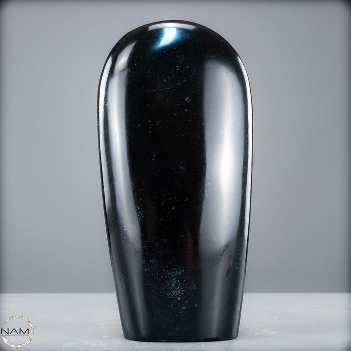 Zwarte toermalijn vrij vorm – elegantie in haar puurste vorm, Verzamelen, Mineralen en Fossielen