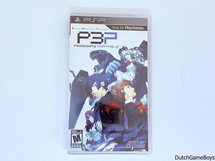 PSP - Shin Megami Tensei - Persona 3 Portable - USA - New &, Spelcomputers en Games, Games | Sony PlayStation Portable, Gebruikt