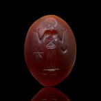 Replica van het oude Romeinse Kornalijn Intaglio Cabochon