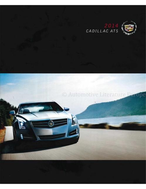 2014 CADILLAC ATS BROCHURE ENGELS, Boeken, Auto's | Folders en Tijdschriften