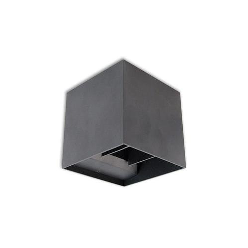 LED Cube Wandlamp | Dimbaar | IP44 | G9 fitting | Antraciet, Huis en Inrichting, Lampen | Wandlampen, Nieuw, Kunststof, Metaal