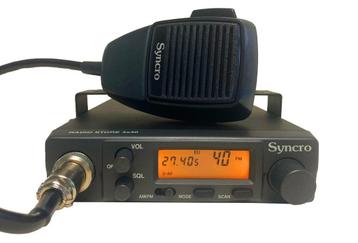 Voorjaarsaanbieding Syncro 4x40 AM-FM 27mc radio 49,95