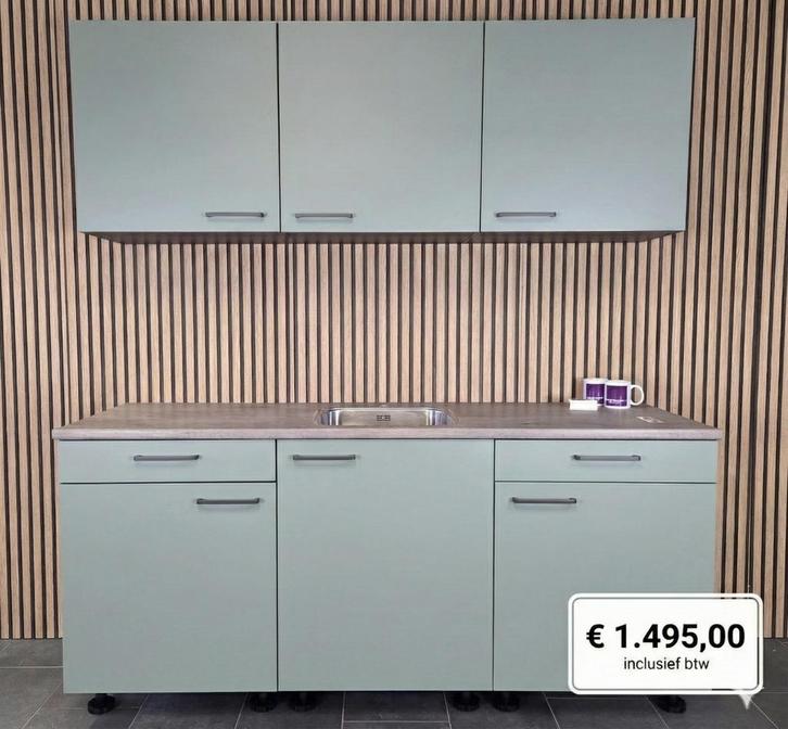 Direct Uit Voorraad – 100+ Nieuwe Keukens Beschikbaar, Huis en Inrichting, Keuken | Complete keukens, Kunststof, Nieuw, Enkelwandige keuken