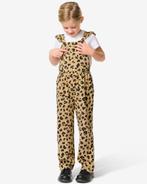 HEMA Kinderjumpsuit luipaard bruin, Verzenden, Nieuw