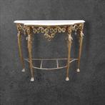 Wandtafel - Grote console van brons met vrouwelijke