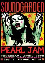 Posters - Poster Soundgarden - Pearl Jam, at The Unicorn, Verzamelen, Verzenden, Zo goed als nieuw