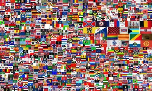 vandaag besteld morgen in huis Landen - Provincie vlaggen, Diversen, Vlaggen en Wimpels, Nieuw, Ophalen of Verzenden