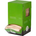 Biodore roerstaafjes hout dispenserbox, 1000 stuks, Verzenden