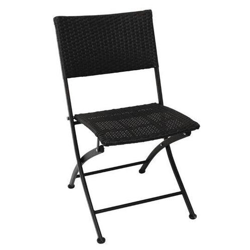 Bistro stoelen - Zwart - Rotan - 2 stuks - GL303, Zakelijke goederen, Horeca | Overige, Verzenden