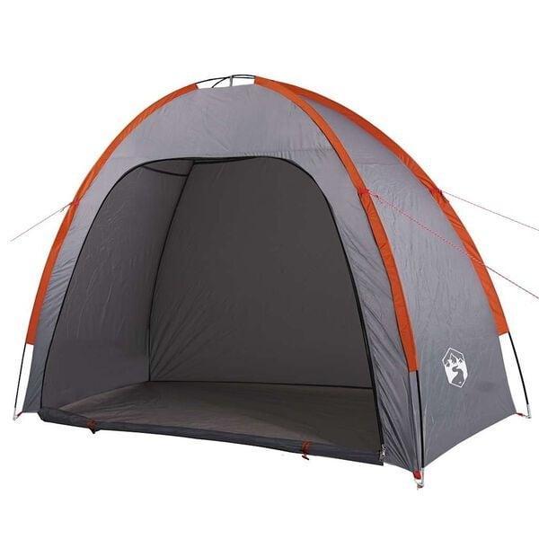 Opbergtent - Tweedekansje Kampeeropslag - Grijs/Oranje, Caravans en Kamperen, Tenten, Nieuw, Ophalen of Verzenden
