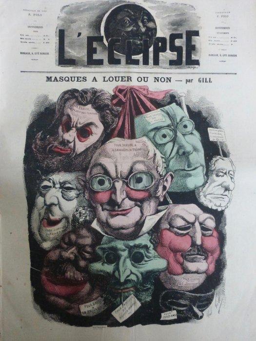 Gill - LEclipse - par Gill, Antiek en Kunst, Antiek | Boeken en Bijbels