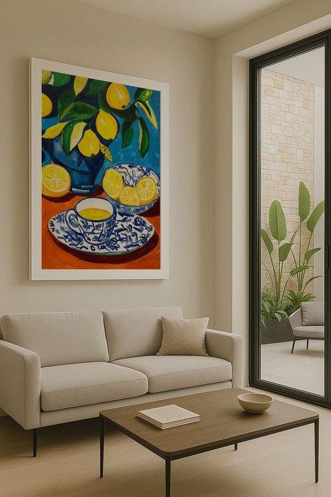 E. García - LIMONES XL (NO RESERVE), Antiek en Kunst, Kunst | Schilderijen | Modern