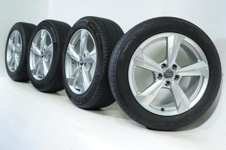 Audi A6 A7 4K C8 18 inch velgen Bridgestone Zomerbanden Orig, Auto-onderdelen, Banden en Velgen, Velg(en), Gebruikt, 18 inch, Zomerbanden