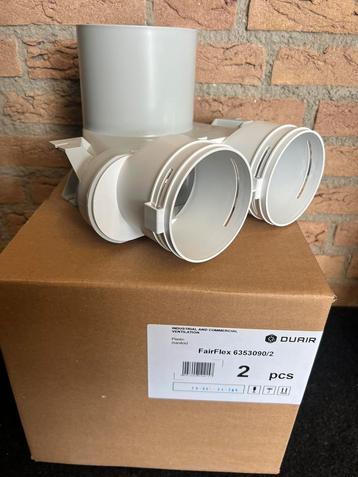 90mm Collector 2-voudig ( Ubbink Heatpex Hybalans Zehnder ) beschikbaar voor biedingen