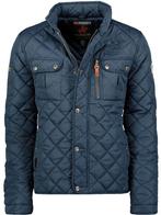 Geographical Norway Royal Club Winterjas Opstaande Kraag, Kleding | Heren, Verzenden, Nieuw, Blauw
