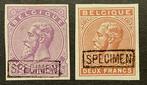België 1883 - Leopold I - Proefdrukken van de Niet, Postzegels en Munten, Postzegels | Europa | België, Gestempeld