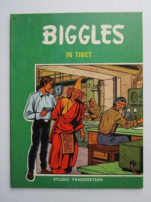 Biggles 9/10 - In Tibet / Basis op Kwant-Tia - 2 Album -, Boeken, Stripboeken