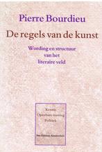 De regels van de kunst / Kennis / Openbare mening / Politiek, Boeken, Verzenden, Gelezen, P. Bourdieu