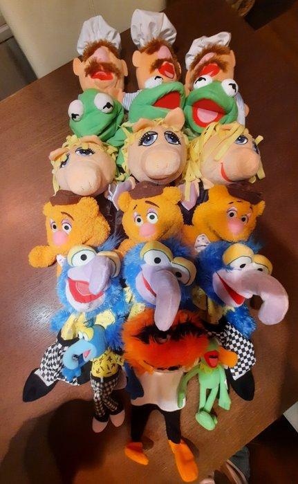 Figuur - Muppet (hand)poppen verzameling (18) - Textiel,, Antiek en Kunst, Antiek | Overige Antiek