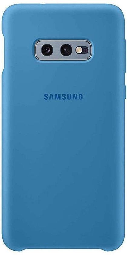 Samsung silicone cover - blauw - voor Samsung Galaxy S10e, Telecommunicatie, Mobiele telefoons | Hoesjes en Frontjes | Overige merken