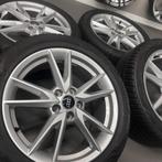 7mm 3PMSF orig Audi Q2 18 inch set T-Roc Ateca Karoq, Ophalen, 18 inch, Banden en Velgen, All Season