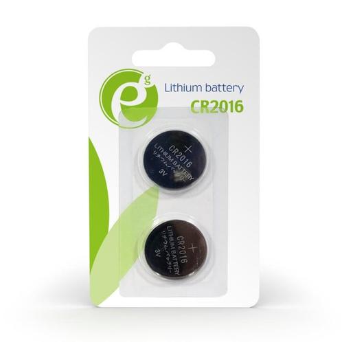 Batterij knoopcel cel cell *set van 2 stuks* CR2016 CR 2016, Audio, Tv en Foto, Fotografie | Accu's en Batterijen, Nieuw, Verzenden