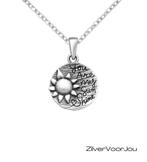 925 Zilveren Hanger – You Are My Sunshine, Sieraden, Tassen en Uiterlijk, Kettinghangers, Verzenden, Nieuw, Zilver