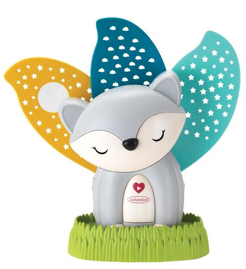 Infantino Fox 2-in-1 Nachtlampje/Babyprojector BK-302021, Kinderen en Baby's, Kinderkamer | Inrichting en Decoratie, Nieuw, Verzenden