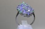 Smaragd Ring - Hoogte: 29 mm - Breedte: 17 mm- 5.21 g - (1), Verzamelen, Mineralen en Fossielen