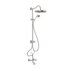 Bad/Douche Combinatie Opbouwset Tres Clasic Mengkraan RVS, Doe-het-zelf en Verbouw, Sanitair, Ophalen of Verzenden, Nieuw, Chroom