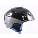 59 60 61 skihelm/snowboardhelm SLOKKER, Black/grey/blue, ver, Verzenden, Gebruikt
