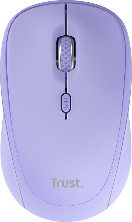 Trust Yvi+ Multi - Draadloze Muis - Bluetooth & USB, Computers en Software, Muizen, Verzenden