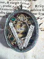 Reliekhouder (2) - Zilver metaal - 1750-1800, Santa Croce di