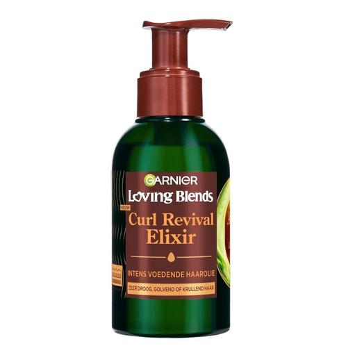 Garnier Loving Blends Curl Revival Elixir Intens Voedende, Sieraden, Tassen en Uiterlijk, Uiterlijk | Haarverzorging, Nieuw, Verzenden