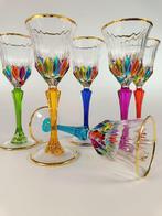 Secoloventesimo - Drankservies voor 6 (6) - Prisma Arlequin, Antiek en Kunst