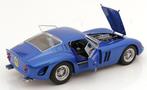 kk-scale 1:12 - Modelauto - Ferrari 250 GTO – 1962 - Blauw, Nieuw