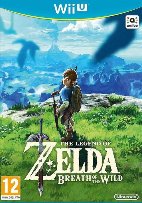 The Legend of Zelda Breath of the Wild (Wii U Games), Spelcomputers en Games, Games | Nintendo Wii U, Zo goed als nieuw, Ophalen of Verzenden