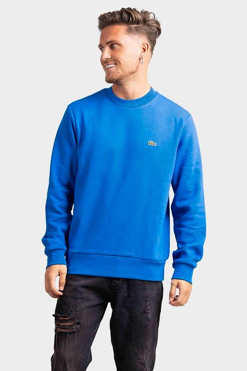 Lacoste Basic Sweater Heren Blauw, Kleding | Heren, Truien en Vesten, Blauw, Nieuw, Verzenden