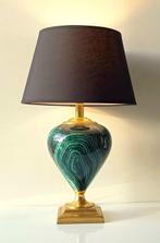 Le Dauphin - Lamp - Kleur Malachiet - Chic - Keramiek,, Antiek en Kunst