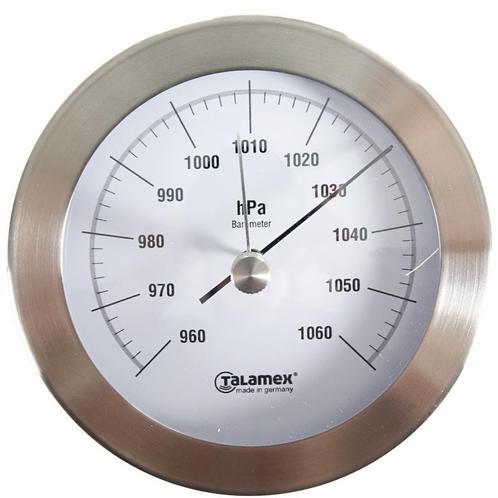 Talamex Barometer Serie 100 RVS, Watersport en Boten, Accessoires en Onderhoud, Nieuw, Ophalen of Verzenden