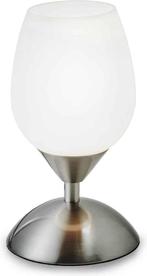 B.K.LICHT - Dimbaar Tafellamp - bedlamp met glas - excl. E14, Huis en Inrichting, Lampen | Tafellampen, Ophalen of Verzenden, Nieuw