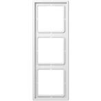 JUNG LS990 Afdekraam 3-voudig Alpine wit LS983WW, Doe-het-zelf en Verbouw, Elektra en Kabels, Ophalen of Verzenden, Nieuw