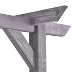 Pergola 200x40x205 cm gempregneerd grenenhout grijs, Nieuw, Verzenden